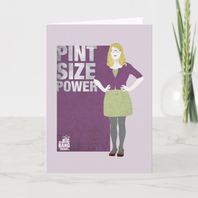Bernadette | Pint Size Power Card (Front)