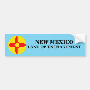 BERNALILLO, NEW MEXICO LAND OF ENCHANTMENT BUMPER STICKER