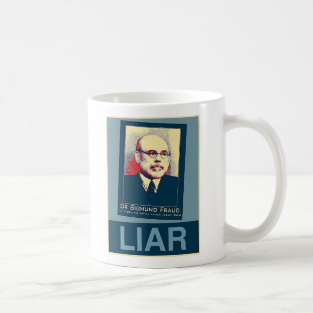 Bernanke - Sigmund Fraud Coffee Mug (Right)