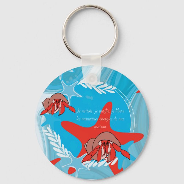 bernard l'hermite key ring (Front)
