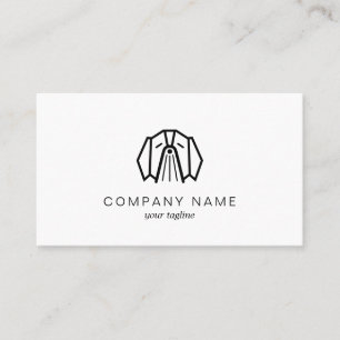 Bernardine Dog and Book Business Card