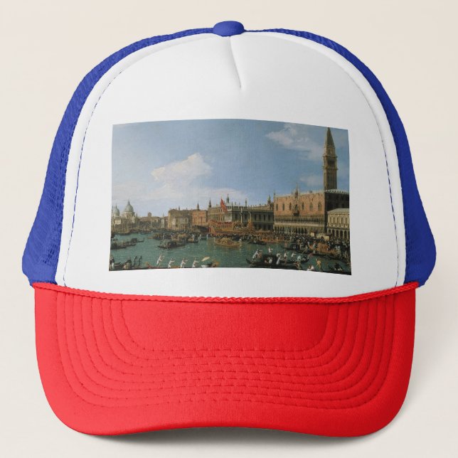 Bernardo Bellotto -  Ascension Day, Venice Trucker Hat (Front)