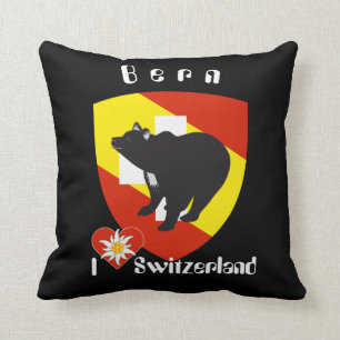 Berne, Berne, Berna, Bear, Switzerland, Suisse Kis Cushion