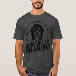 Bernedle Dog Grandpa Grand Paw Dog Lover Gifts Men T-Shirt
