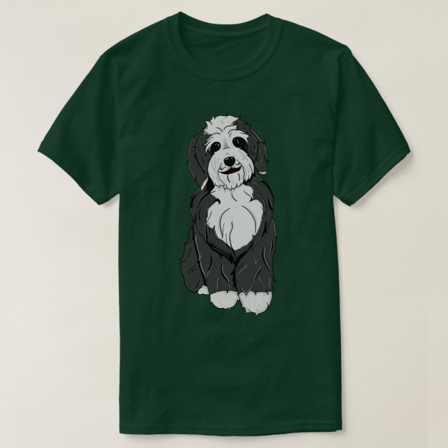 Bernedle Dog T-Shirt (Design Front)