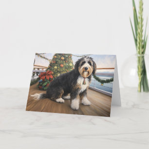 Bernedoodle Christmas Cruise: Pawsome Holiday  Card