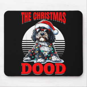 Bernedoodle Christmas Dog Breed The Christmas Dood Mouse Pad