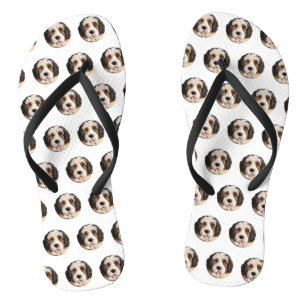 Bernedoodle Dog 3D Inspired Thongs