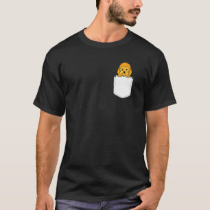 Bernedoodle Dog Bernedoodle In Pocket T-Shirt