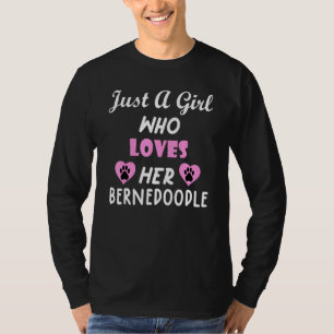 Bernedoodle Dog Tilt Head Shirt Cute For Men Women