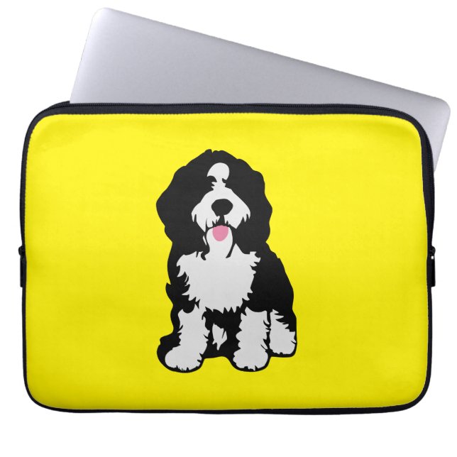 Bernedoodle Laptop Sleeve (Front)
