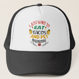 Bernedoodle Taco Lover Cinco De Mayo 2021 Trucker Hat