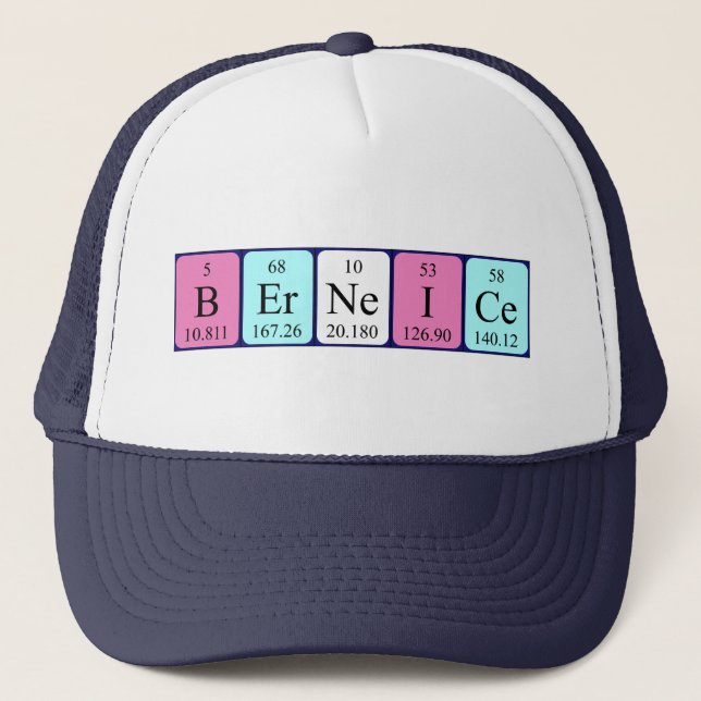 Berneice periodic table name hat (Front)