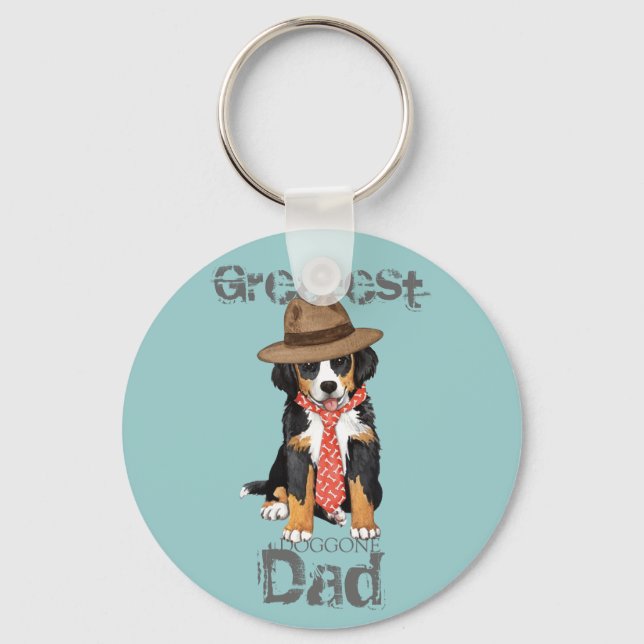 Berner Dad Key Ring (Front)