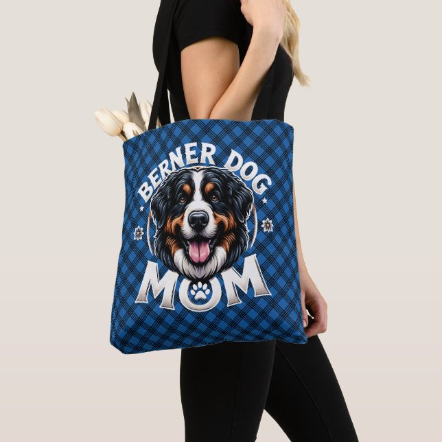 Berner Dog Mum: Mother's day gift for Bernese Mama Tote Bag (Close Up)