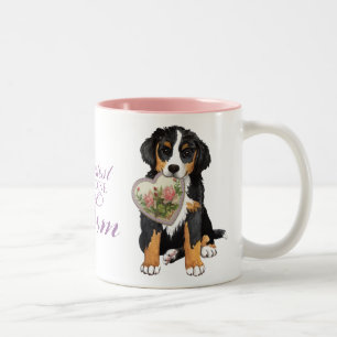 Berner Heart Mum Two-Tone Coffee Mug