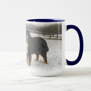Berner in the Snow Mug