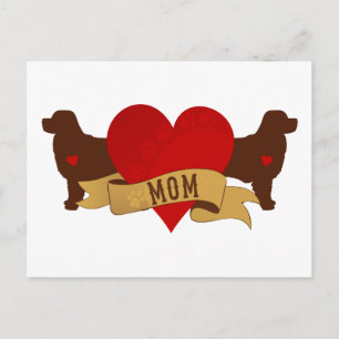 Berner Mum [Tattoo style] Postcard
