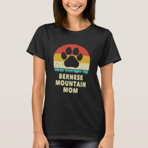 Berner Mum Vintage Dog Gift Women Funny Bernese T-Shirt