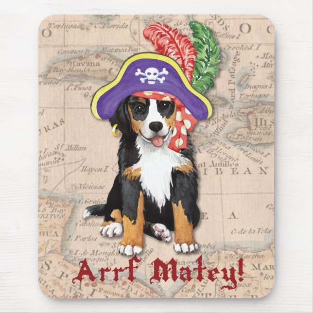Berner Pirate Mouse Pad (Front)
