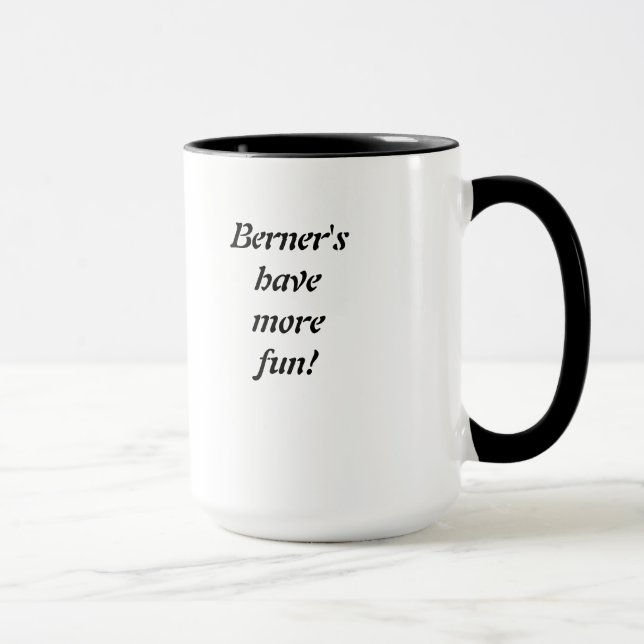 Bernese & Bubbles mug (Right)