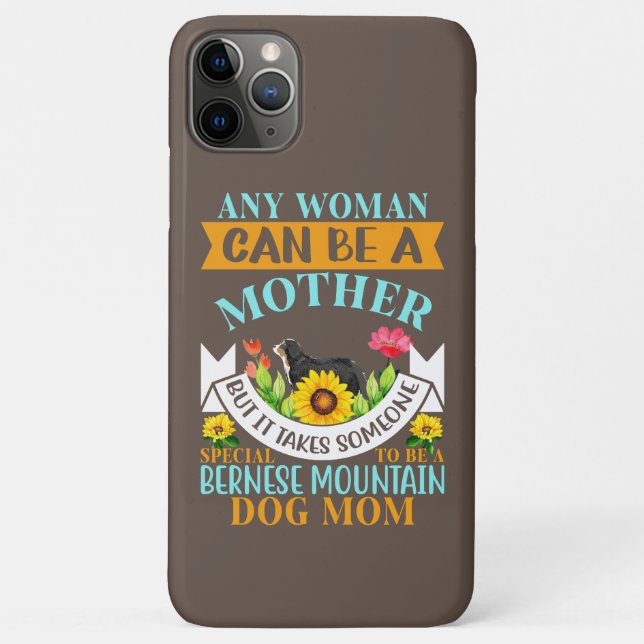 Bernese dog mother, Bernese dog mum, Bernese mum Case-Mate iPhone Case (Back)