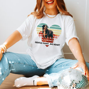 Bernese Heartbeat: Retro-Inspired Dog Lover Tee