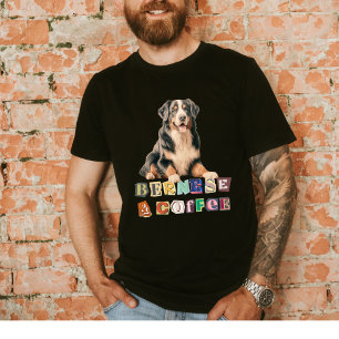 Bernese Lovers, Bernese Mountain Dog Retro T-Shirt