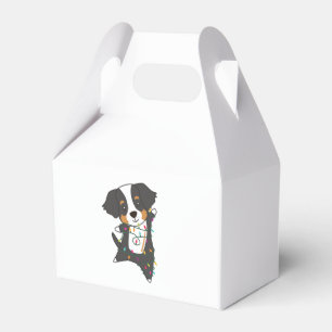 Bernese Merry Christmas Happy Christmas Dogs Favour Box
