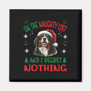 Bernese Mountain Christmas Dog Breed Designs Uni-a Magnet