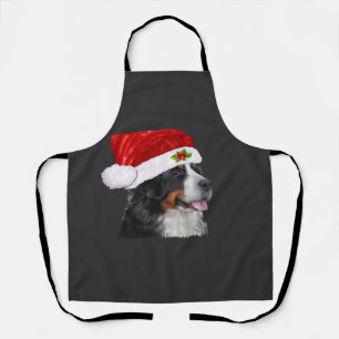 Bernese Mountain Christmas Shirt Dog Christmas Cos Apron