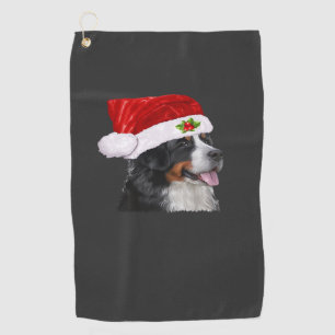 Bernese Mountain Christmas Shirt Dog Christmas Cos Golf Towel