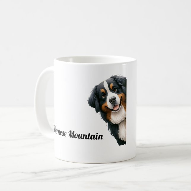 Bernese Mountain Coffee Mug (Front Left)