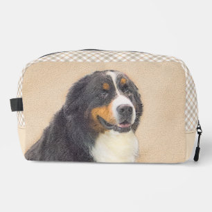 Bernese Mountain Dog Berner Painting Cute Pet Art Dopp Kit
