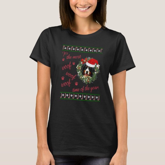Bernese Mountain Dog  Bernese Mountain Dog  Christ T-Shirt (Front)