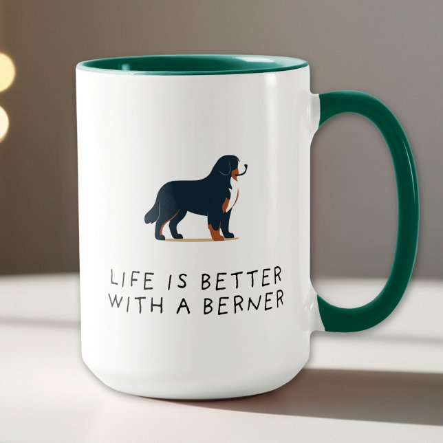 Bernese Mountain Dog Better with a Berner Mug (Creator Uploaded)