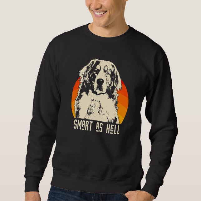 Bernese Mountain Dog Breed  12 Sweatshirt (Front)