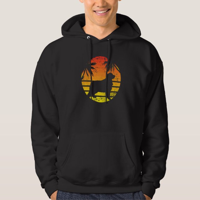 Bernese Mountain Dog Breed  35 Hoodie (Front)