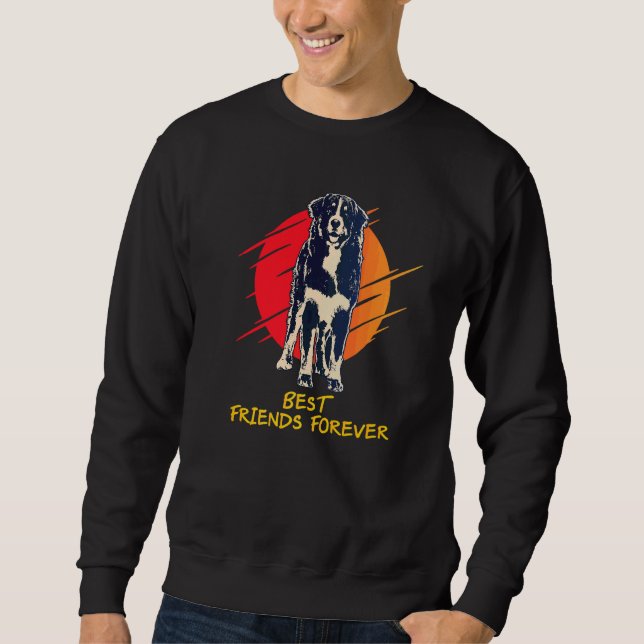 Bernese Mountain Dog Breed  58 Sweatshirt (Front)