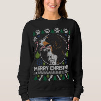 Bernese Mountain Dog Breed Ugly Christmas Sweater