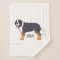 Bernese mountain dog cartoon illustration