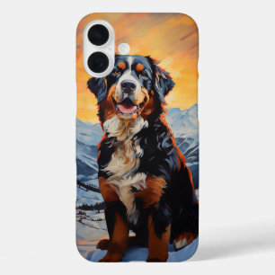 Bernese Mountain Dog iPhone 16 Plus Case