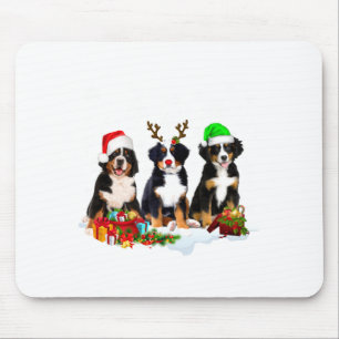 Bernese Mountain Dog Christmas Cute Fullprint Mouse Pad