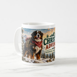 Bernese Mountain Dog Christmas Mug Christmas Adv