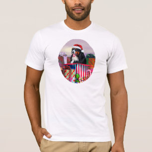 Bernese Mountain Dog Christmas Surprise T-Shirt