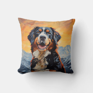 Bernese Mountain Dog Cushion