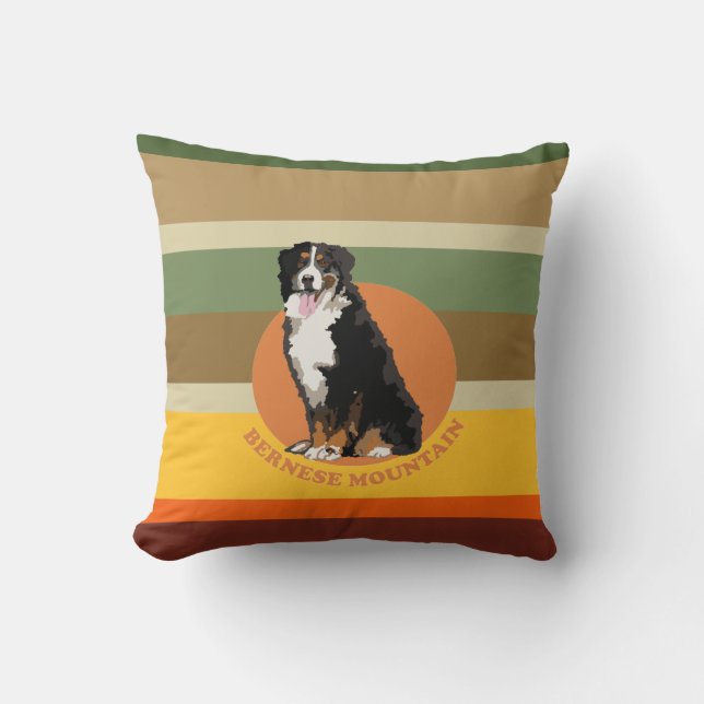 Bernese mountain dog cushion (Front)