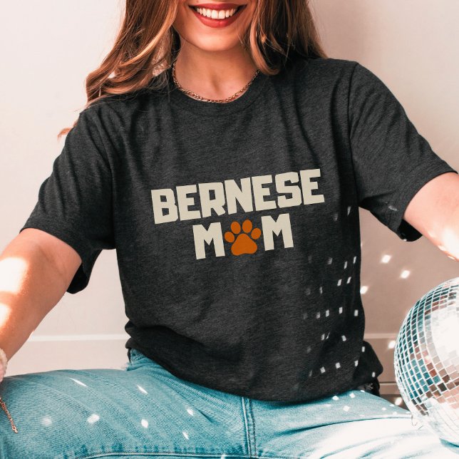 Bernese Mountain Dog Cute Modern Gift Bernese Mum T-Shirt (Creator Uploaded)