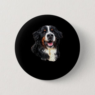 Bernese Mountain Dog Cuteness! Classic T-Shirt 6 Cm Round Badge