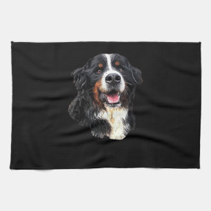 Bernese Mountain Dog Cuteness! Classic T-Shirt Tea Towel